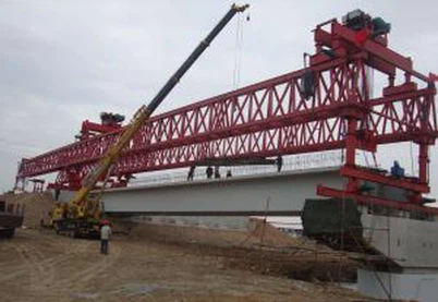 Guindaste de ereção da ponte de vigas do lançador para construção de pontes