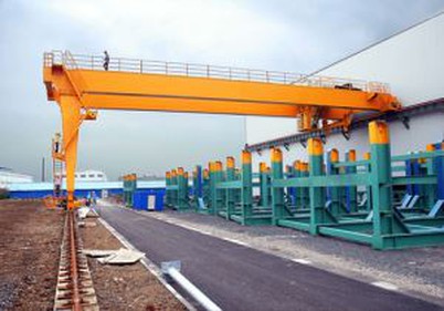 Guindaste de pórtico BMH com grua elétrica de fio