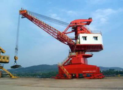 Série Fixed Type Port Crane Guindaste Marinho Portátil Guindastes Portuários