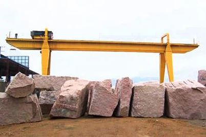 Guindaste de pórtico 40Ton para o guindaste de pórtico de mármore de pedra de levantamento