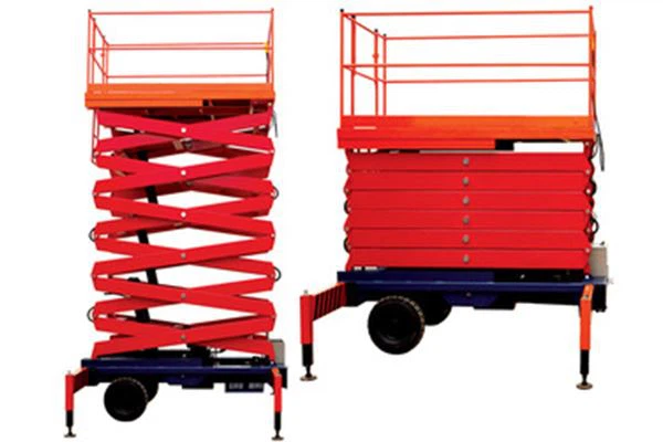 Scissor lift elevator